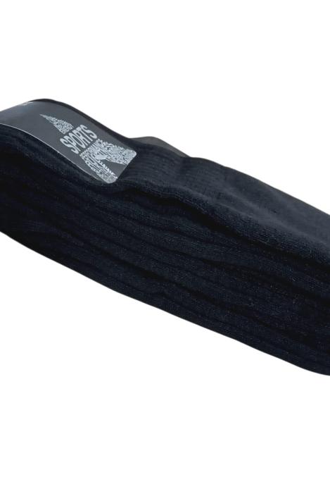 Sosete Bărbați 3/set,Inalte,Interior Flausat,Culoare Negru ,En-gros